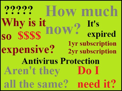 antivirus problems